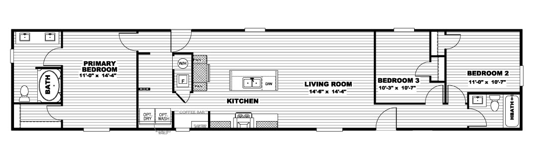 Mariner — Floor plan