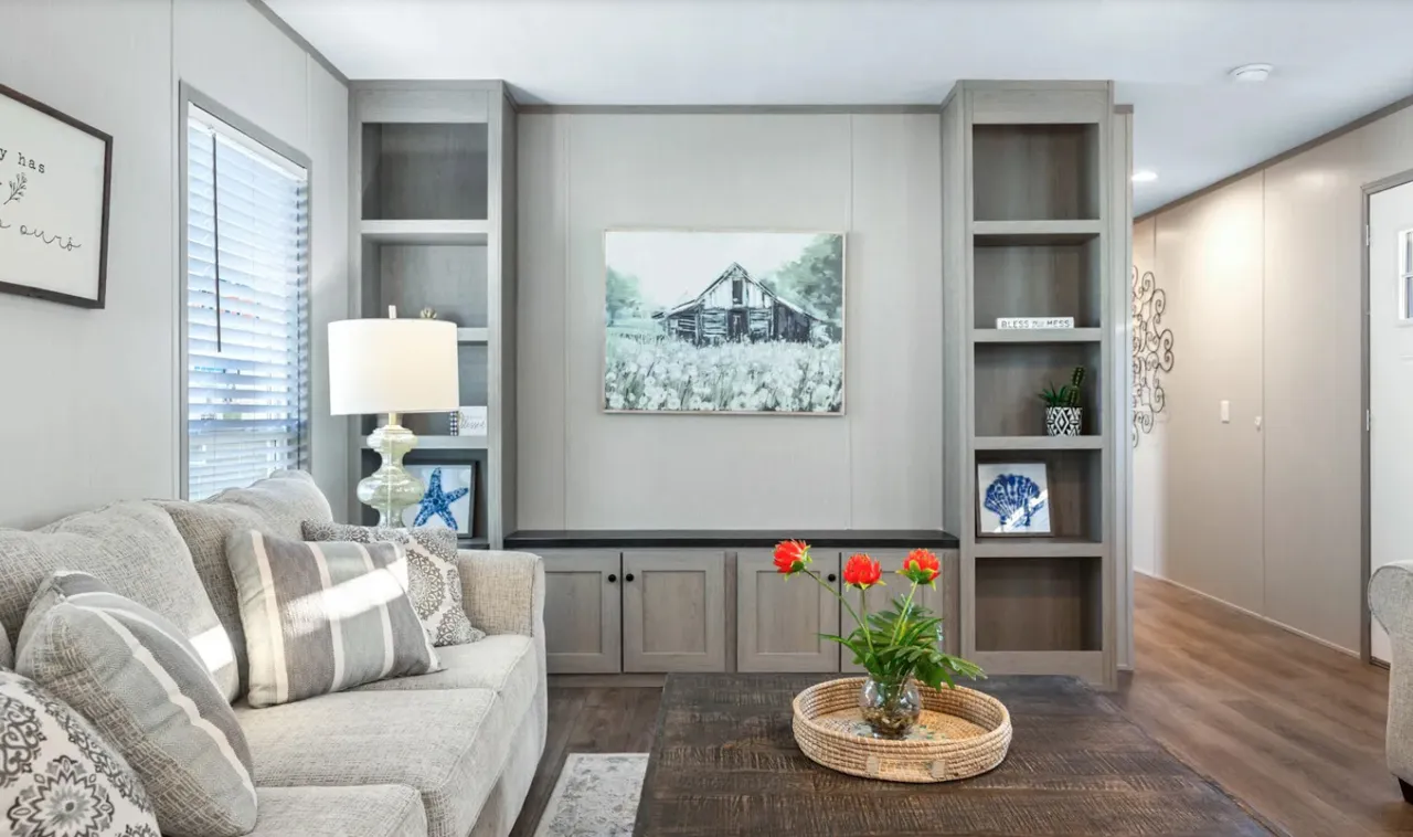 Resolution X — Living room built-ins